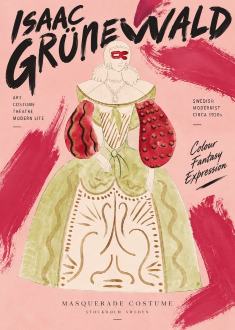 Isaac Grünewald Masquerade Costume No2 - Affiche