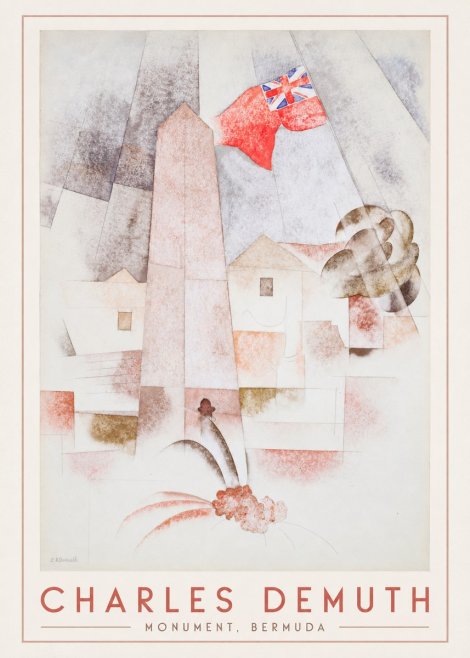 Charles Demuth Monument, Bermuda No1 - Affiche