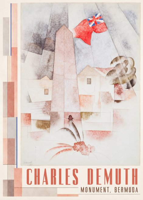 Charles Demuth Monument, Bermuda No4 - Affiche