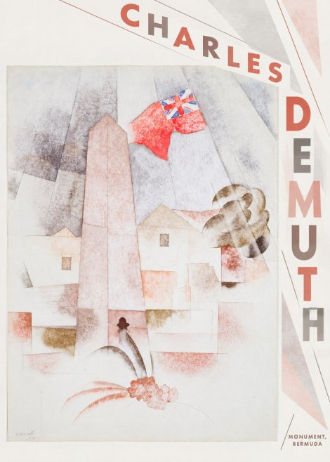 Charles Demuth Monument, Bermuda No5 - Affiche