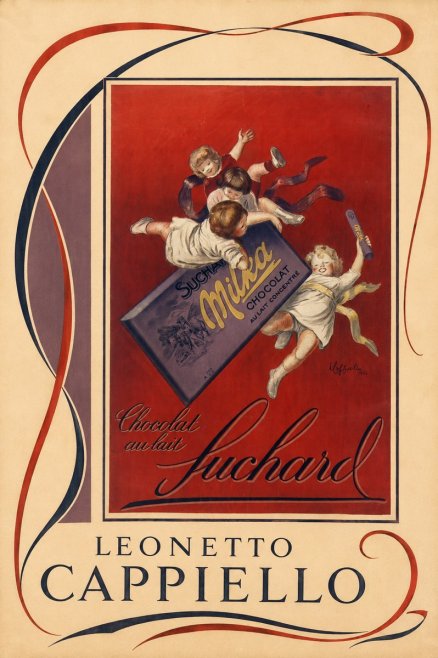 Leonetto Cappiello Suchard Milka Chocolat No3 - Affiche