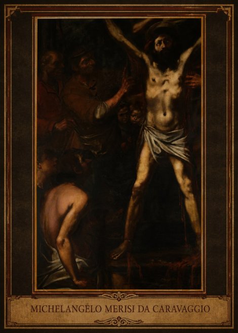 Michelangelo Merisi da Caravaggio The Crucifixion of Saint Peter III No2 - Affiche
