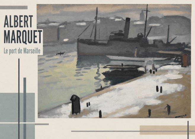 Albert Marquet Le Port De Marseille II No2 - Affiche