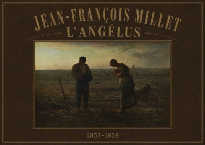 Jean-François Millet L'angélus I No3 - Affiche