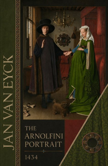 Jan van Eyck The Arnolfini Portrait V No4 - Affiche