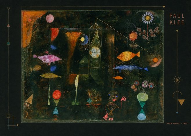 Paul Klee Fish Magic II No2 - Affiche