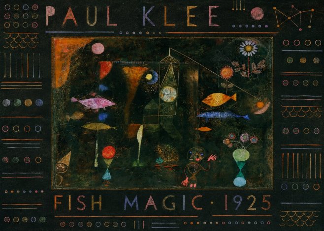 Paul Klee Fish Magic II No3 - Affiche