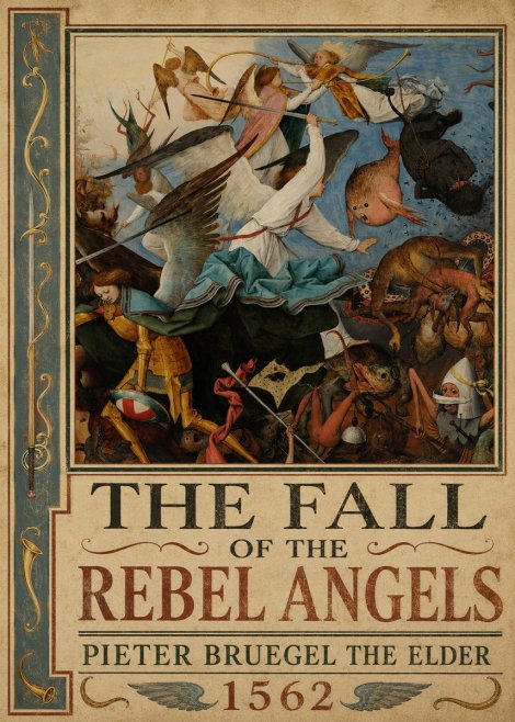 Pieter Bruegel The Fall of the Rebel Angels IV No2 - Affiche