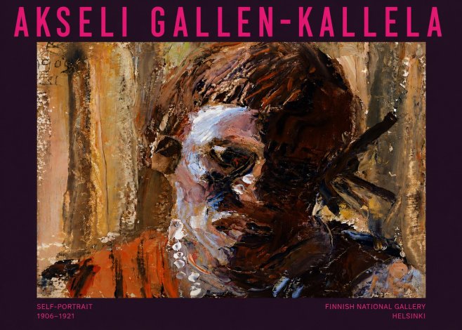 Akseli Gallen-Kallela Self-portrait, 1906-1921 No3 - Affiche