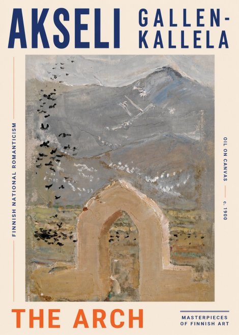 Akseli Gallen-Kallela The Arch No4 - Affiche