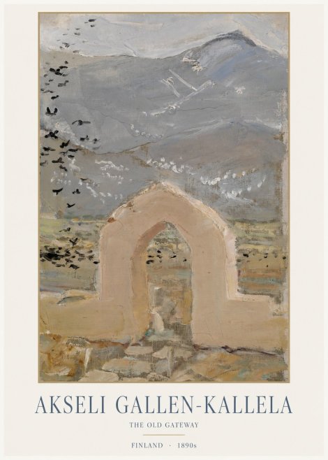 Akseli Gallen-Kallela The Arch No6 - Affiche