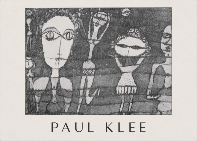 Paul Klee Specter of a Genius No1 - Affiche