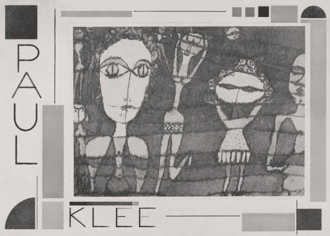 Paul Klee Specter of a Genius No2 - Affiche