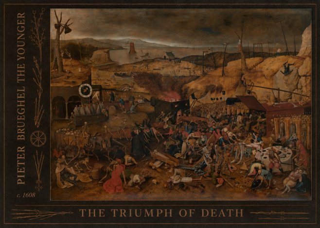 Pieter Bruegel The Triumph of Death II No2 - Affiche