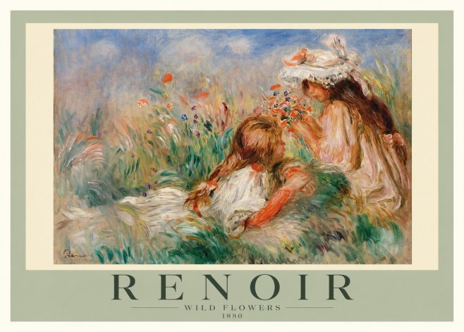 Renoir Wild Flowers No2 - Affiche