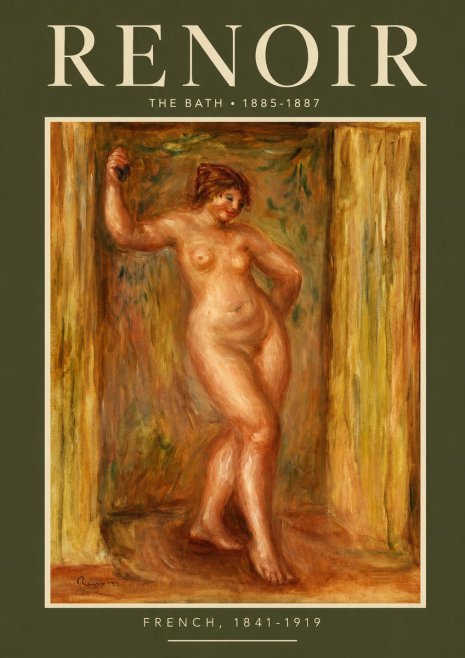 Renoir The Bath No2 - Affiche