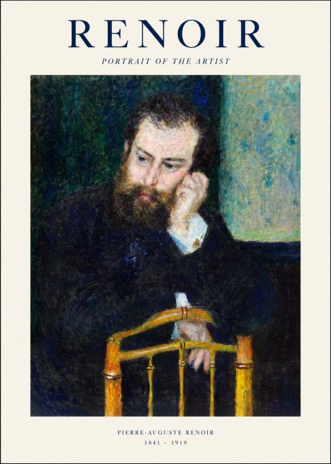 Renoir Portrait of the Artist No1 - Affiche