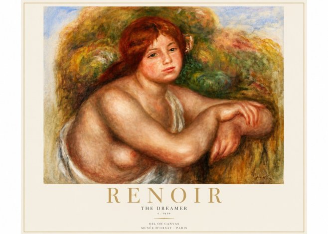 Renoir The Dreamer No2 - Affiche