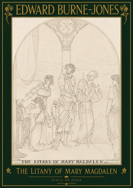 Edward Burne-Jones The Litany of Mary Magdalen No2 - Affiche