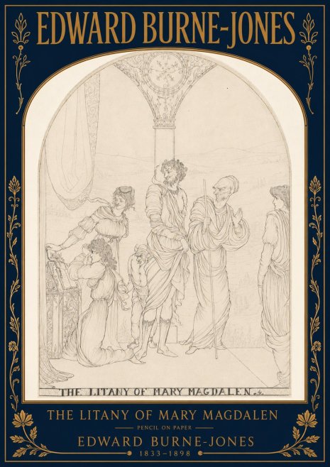 Edward Burne-Jones The Litany of Mary Magdalen No4 - Affiche