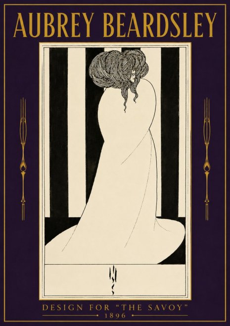 Aubrey Beardsley One of Six Designs for 'the Savoy' No3 - Affiche