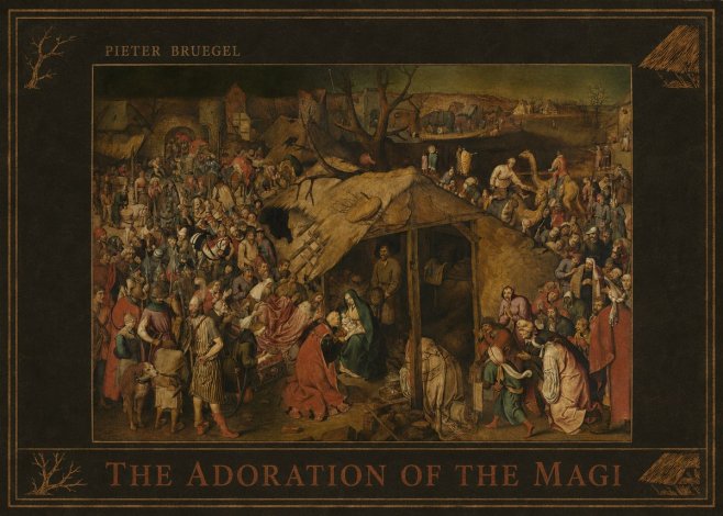 Pieter Bruegel The Adoration of the Magi No2 - Affiche