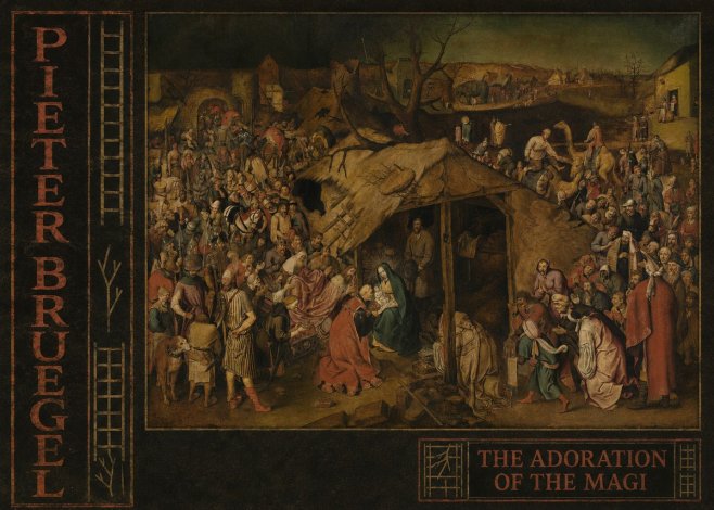 Pieter Bruegel The Adoration of the Magi No3 - Affiche