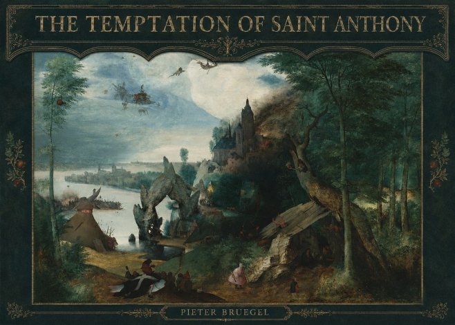Pieter Bruegel The Temptation of Saint Anthony No3 - Affiche