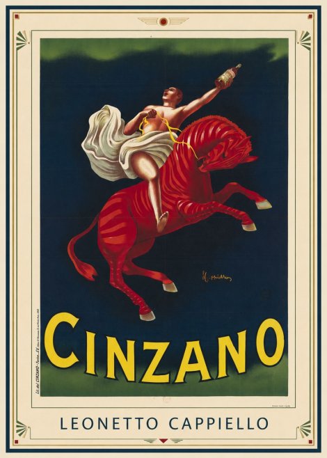Leonetto Cappiello Cinzano No1 - Affiche