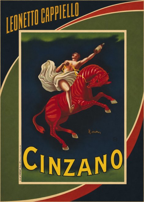 Leonetto Cappiello Cinzano No3 - Affiche