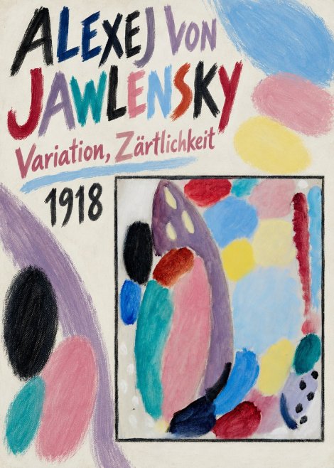 Alexej von Jawlensky Variation, Zärtlichkeit No6 - Affiche