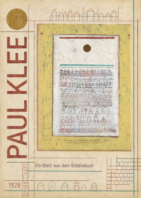 Paul Klee Ein Blatt Aus Dem Städtebuch No6 - Affiche