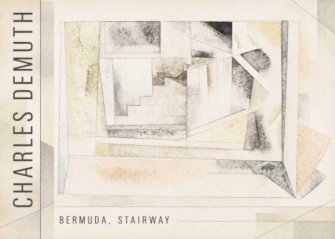Charles Demuth Bermuda, Stairway No2 - Affiche