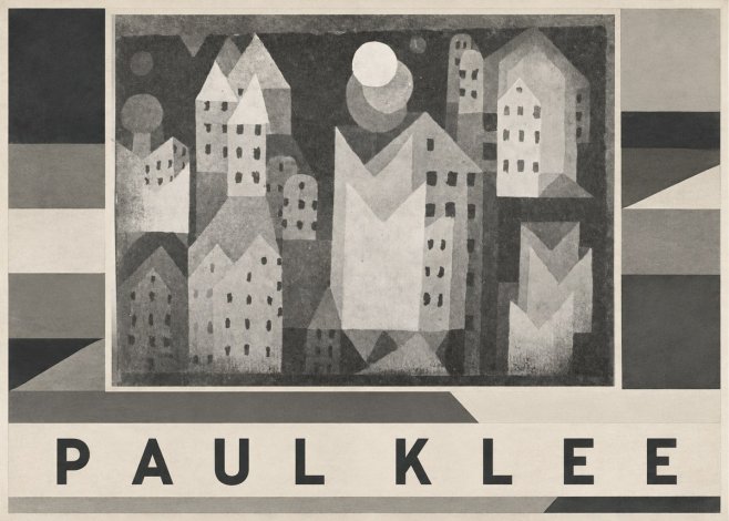 Paul Klee City of Churches No3 - Affiche