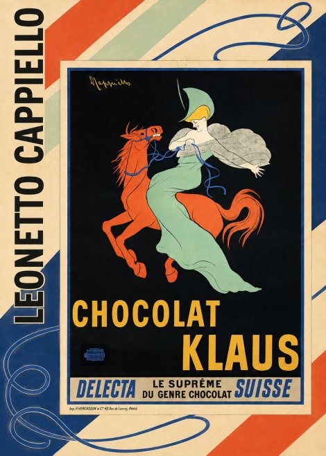 Leonetto Cappiello Chocolat Klaus II No2 - Affiche