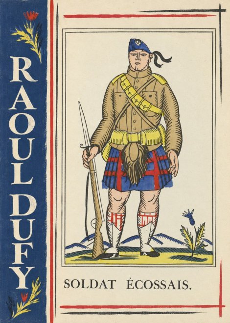 Raoul Dufy Soldat Écossais. No2 - Affiche