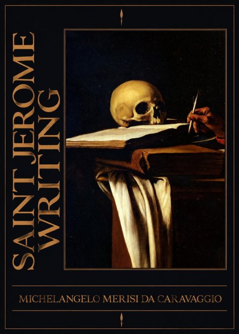Michelangelo Merisi da Caravaggio Saint Jerome Writing III No4 - Affiche