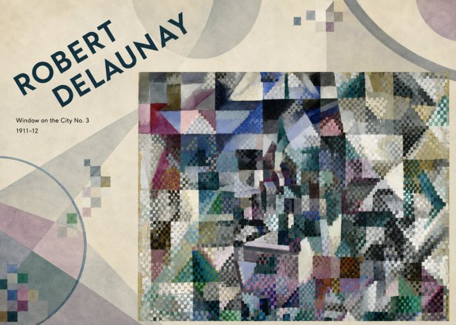 Robert Delaunay Window on the City No. 3 No3 - Affiche