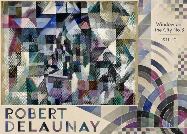 Robert Delaunay Window on the City No. 3 No6 - Affiche