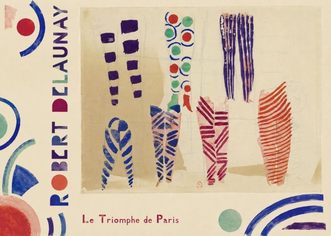 Robert Delaunay Le Triomphe De Paris IV No2 - Affiche