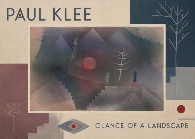 Paul Klee Glance of a Landscape No2 - Affiche