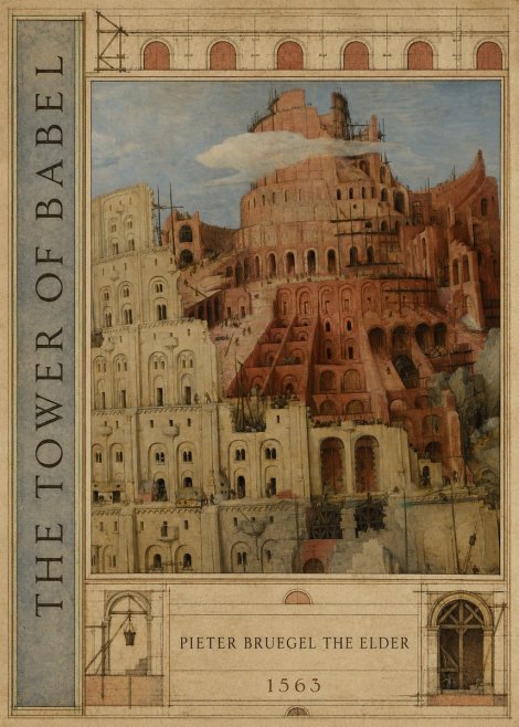 Pieter Bruegel The Tower of Babel XIII No3 - Affiche