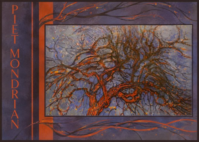 Piet Mondrian The Red Tree No2 - Affiche