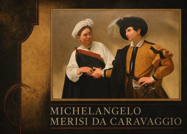Michelangelo Merisi da Caravaggio The Cardsharps IV No2 - Affiche