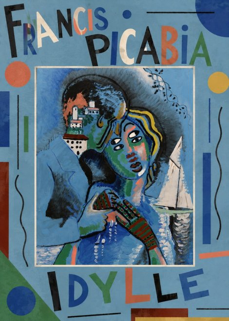 Francis Picabia Idylle No3 - Affiche