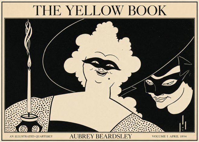 Aubrey Beardsley The Yellow Book I No1 - Affiche