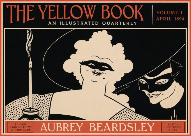 Aubrey Beardsley The Yellow Book I No2 - Affiche