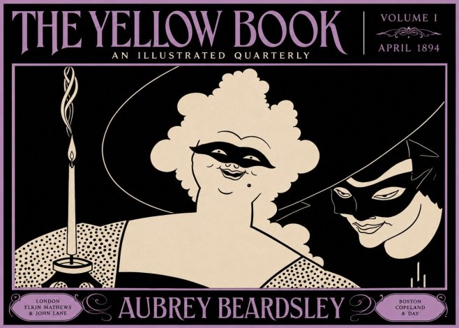 Aubrey Beardsley The Yellow Book I No3 - Affiche