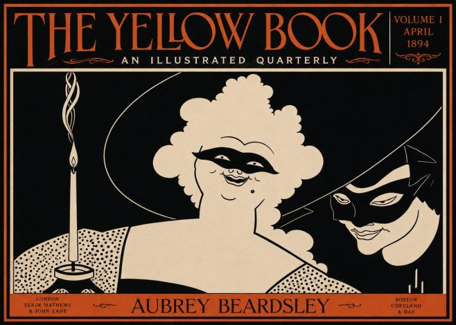 Aubrey Beardsley The Yellow Book I No4 - Affiche