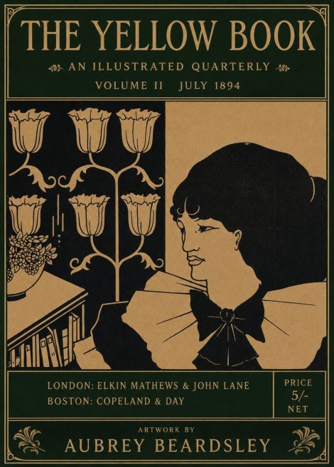 Aubrey Beardsley The Yellow Book - Volume Ii July 1894 No1 - Affiche